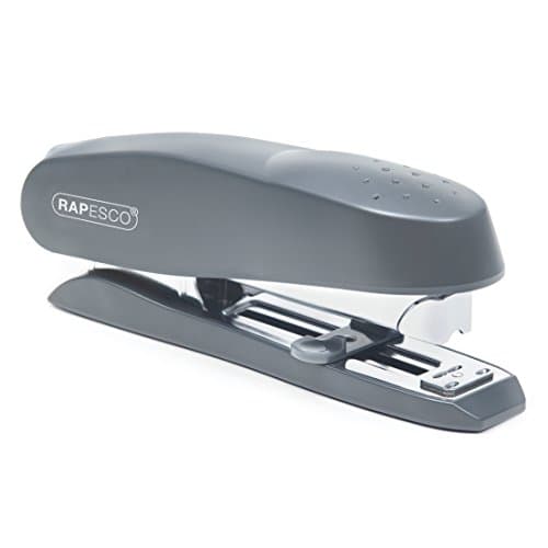 Image of Rapesco R71726B3 ECO Spinna Front Loading Stapler, 50 Sheet Capacity, Grey