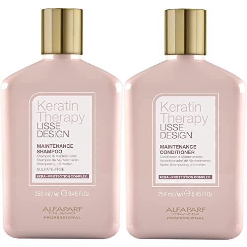 Image of Alfaparf Lisse Design Maintenance Shampoo & Conditioner DUO 8.45oz each by AlfaParf