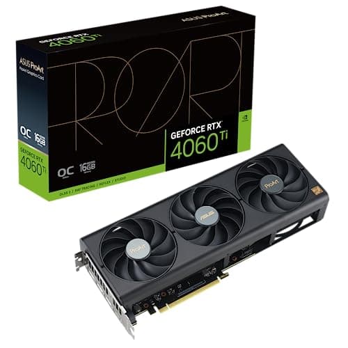 Image of ASUS ProArt GeForce RTX™ 4060 Ti 16GB OC Edition GDDR6 Graphics Card (PCIe 4.0, 16GB GDDR6, DLSS 3, HDMI 2.1a, DisplayPort 1.4a)