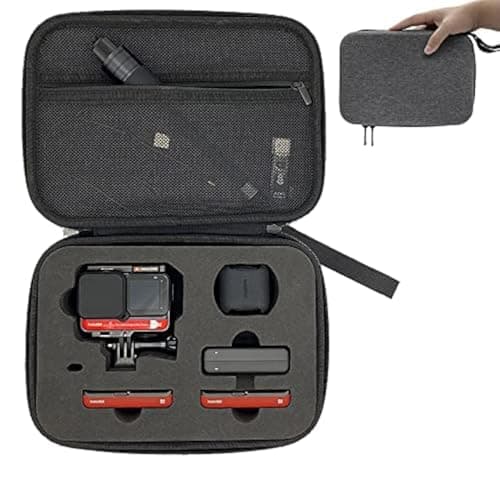 Image of Honbobo Carrying Case Bag compatible with Insta360 ONE RS/Insta360 ONE R 4K/Leica/360 Edition
