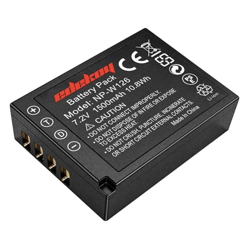 Image of NP-W126 NP-W126s Battery for Fujifilm Camera - X100F X100V X-E4 X-T10 X-T1 X-T20