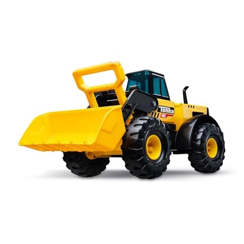 Image of Tonka Steel Classics | Front Loader | Kids Construction Toys for Boys and Girls, Vehicle Toys for Creative Play, Motor Skill Development for Kids Ages 3+ | Basic Fun 06088 FFP