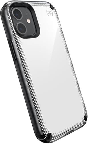 Image of Speck Products Presidio 2 Armor Cloud Clear / Black / White iPhone 12 Mini