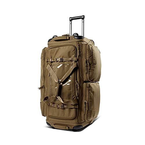 Image of 5.11 Tactical Unisex SOMS 3.0 126 Liter Rolling Duffle Bag, Durable and Versatile, Water Resistant, Style 56476, Black (ABR)