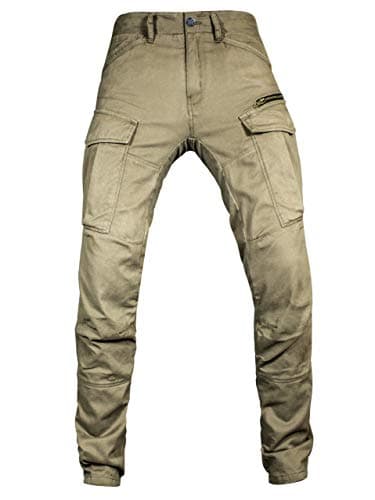 Image of John Doe Stroker Cargo XTM | Motorcycle Pants | XTM Made | Insertable Protectors | Breathable | Motorcycle Cargo Pants |with Side Pockets Camel