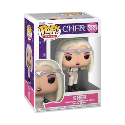 Image of Funko POP! Rocks: Cher - Living Proof - Glitter - Collectable Vinyl Figure - Gift Idea - Official Merchandise - Toys for Kids & Adults - Music Fans - Model Figure for Collectors and Display
