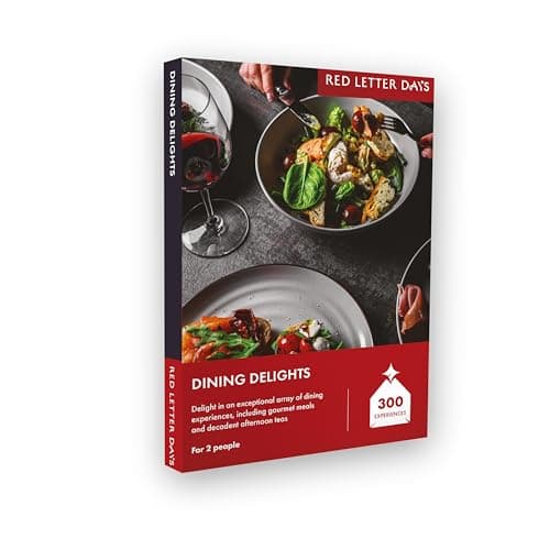 Image of Red Letter Days Dining Delights Experience Gift Box for 2 – 240 Luxury Dining Experiences