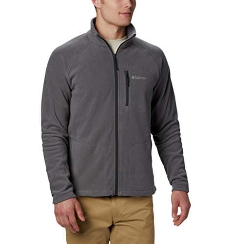 Image of Columbia Men's Fast Trek 2 Full Zip Fleece Full Zip Fleece Jacket, City Grey, Size XXL