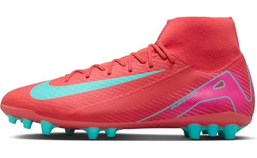Image of Nike Men's Zoom Superfly 10 Academy AG Football Shoe, Ember Glow/Aurora Green, 12