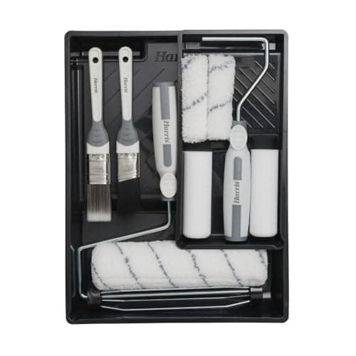 Image of Harris Seriously Good Walls & Ceilings Woodwork Gloss 11 Piece Decorating Kit