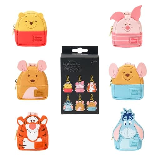 Image of Loungefly Disney Winnie The Pooh Mystery Mini Backpack Bag Charm
