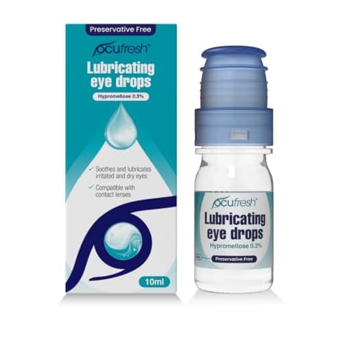 Image of Ocufresh for Dry Itchy Eyes (New Launch - Preservative Free Hypromellose 0.3%) Lens-Friendly for Irritated & Dry Eyes | Sterile