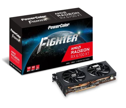 Image of Powercolor Radeon RX 6700 XT Fighter (12GB GDDR6/PCI Express 4.0/2581MHz/16000MHz)