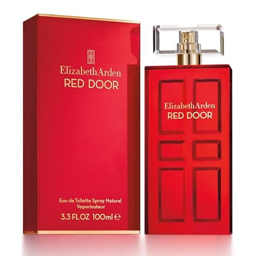 Image of Elizabeth Arden Red Door Eau de Toilette Spray, 100ml, floral woody perfume, luxury fragrance for women