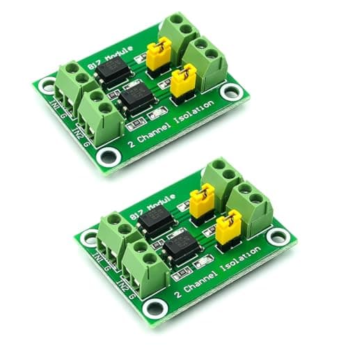 Image of Hailege 2pcs PC817 2 Channel Optocoupler Isolation Module 817 Voltage Isolation Voltage Converter Module 3.6-30V Photoelectric Isolated Module(2/4/8 Channel Optional)