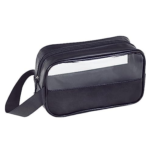 Image of FIYUK Toiletry Travel Wash Bag Waterproof Portable Traveling Accessories Organizer for Women and Men, Black