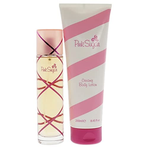Image of Pink Sugar by Aquolina for Women - 2 Pc Gift Set 3.4 oz EDT Spray, 8.45 oz Creamy Body Lotion, I0092482