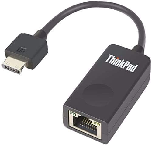 Image of RJ45 Ethernet Extension Adapter Dongle Cable for Lenovo ThinkPad X280 X1 Carbon 6th 2018 A285 X390 X13 L13 T490S T495S X395 YOGA 01YU026 4X90Q84427, Mini RJ45 Ethernet Extension Adapter