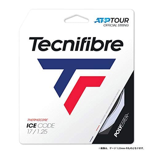 Image of Tecnifibre IceCode Tennis String 1.30 White - 12m Set
