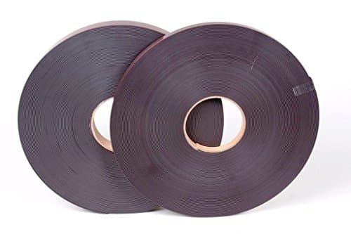 Image of HomeOutdoor ® Self Adhesive Magnetic Tape 12mm x 5mtr Side B, Side B or Both (5m SideA/SideB (Each))