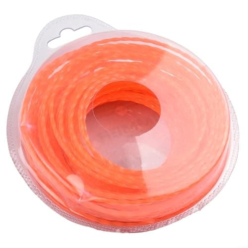 Image of For Ego Power Plus Replacement Line 0.095 Inch Twisted Nylon String Professional Grade Trimmer Line Heavy Duty Eater Cord Multi Head System Attachment
