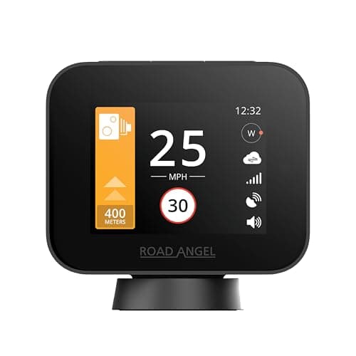 Image of Road Angel Pure Sync Speed Camera Detectors for Cars UK - Road Angel Speed Camera Detector - Subscription Required for Use