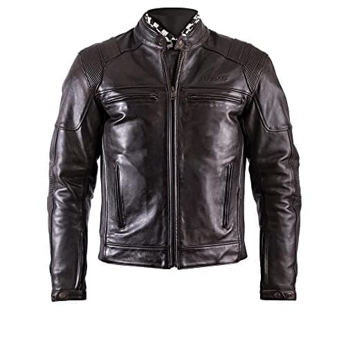 Image of Helstons Motorcycle jackets Trust Leather Dirty Brown, Brown, S