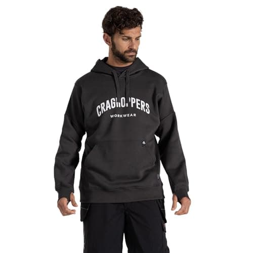 Image of Craghoppers Mens Workwear Oulston Hoodie (M) (Carbon Grey)