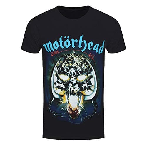 Image of Motorhead Official Overkill Mens T Shirt (Large) Black