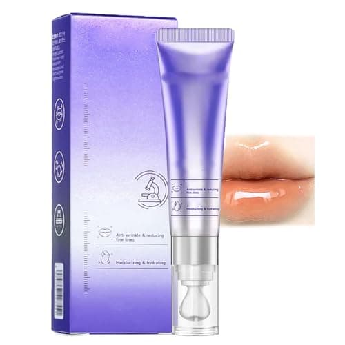 Image of Plumping & Anti-Wrinkle Hydrating Lip Serum, Color-changing Lip Plumper Serum, Lips Care Serums, Glossy Mask, Lip Oil Plumper for Dry Lips, Plumping, Hydrating, Increase Lips Elasticity (01#Orange)