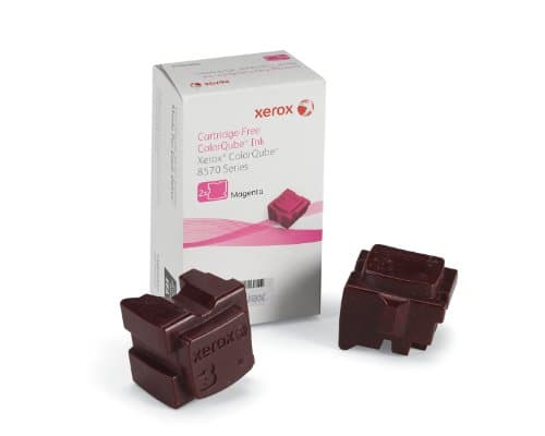 Image of Xerox ColorQube 8570/8580 Magenta Solik ink (2 sticks, 4,400 Pages) - 108R00932