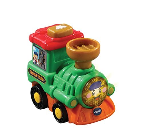Image of VTech Toot-Toot Drivers Steam Train | Interactive Toddlers Toy for Pretend Play with Lights and Sounds | Suitable for Boys & Girls 12 Months, 2, 3, 4 + Years, English Version