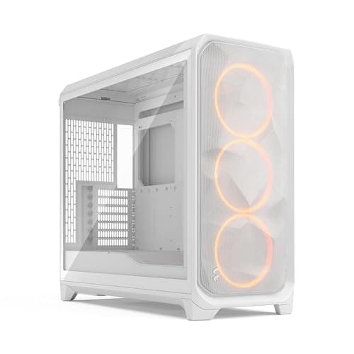 Image of Fractal Design Meshify 3 XL Black Tempered Glass Light Tint - High Airflow PC Gaming Case - Mesh Front Panel - Three Momentum 14 Fans Included - Spacious Interior - GPU up to 512mm