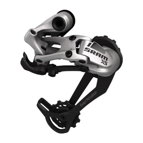 Image of Sram MTB X5 Rear Derailleur 8-9 Speed - Long Cage, Silver