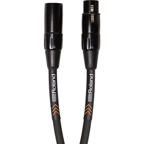 Image of ROLAND Black Series Balanced Microphone Cable, 5 Ft./1.5 M - Rmc-B5