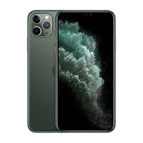 Image of Apple iPhone 11 Pro Max, 64GB, Midnight Green (Renewed)
