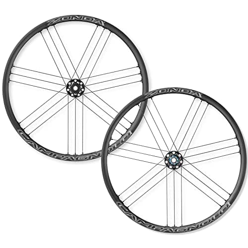 Image of Campagnolo Zonda C17 Bolt-Thru AFS Disc Brake Wheelset, Black, Shimano/SRAM Freehub