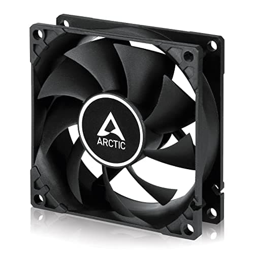 Image of ARCTIC F8 PWM - PC Fan, 80mm Fan, PC Case Fan, PWM-Signal regulates Fan Speed, Quiet motor, Computer, Fan Speed: 300-2000 rpm - Black