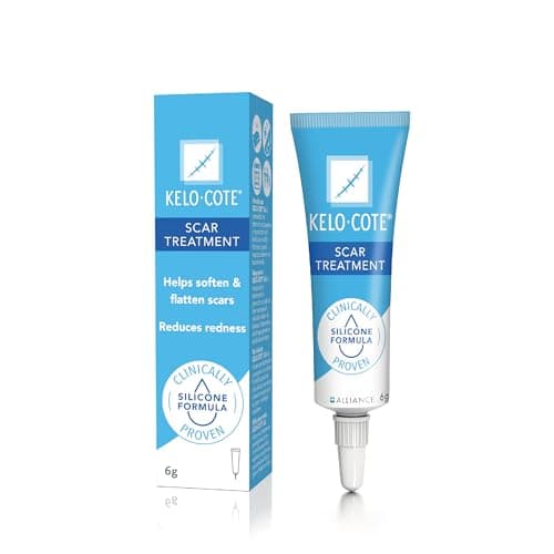 Image of KELO-COTE Scar Gel 6g – Silicone Scar Treatment - Clinically Proven to Reduce Raised Scars - Reduces Redness & Itching, Ideal for Surgical, Burn & Acne Scars - Old & New Scars