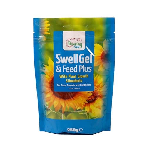 Image of YouGarden Blooming Fast Swell Gel & Feed 250g, Ready to Use, Water Retentive, Use in Gardens and Hangingbaskets