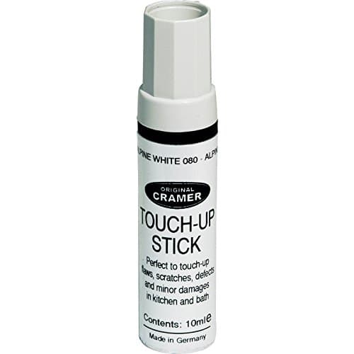 Image of Cramer Touch Up Stick Colour: Alpine White Made in Germany, Instructions in English