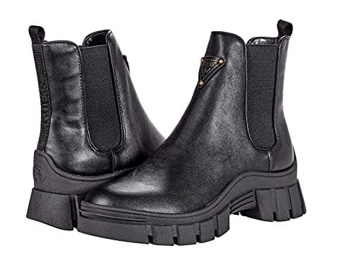 Image of GUESS Women's Hestia Ankle Boot, Black 002, 3 UK