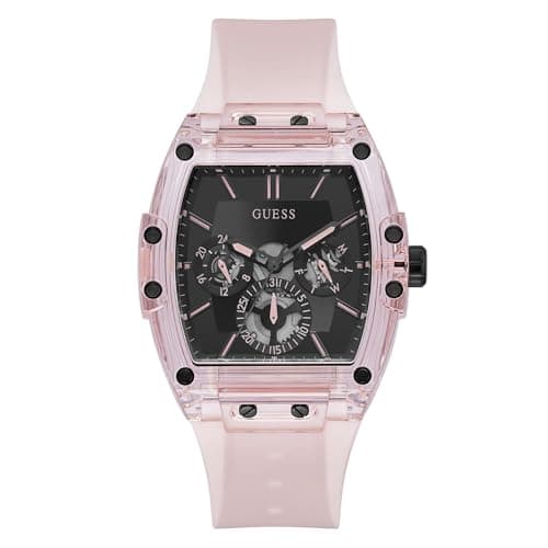 Image of GUESS Men Analog Quartz Watch with Polycarbonate Strap GW0203G11