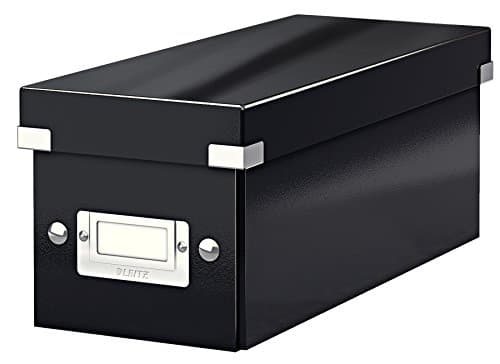 Image of Leitz Collapsible Storage Box, Black, Click and Store Range, 60410095