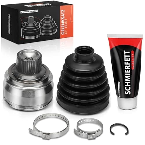 Image of Frankberg Joint Kit Drive Shaft Wheel Side Front Compatible with A4 8K2 2008-2015 A5 8T3 2008-2017 A6 4G2 4GC 2010-2018 A7 Sportback 4GA 4GF 2011-2018 Replace# 803103