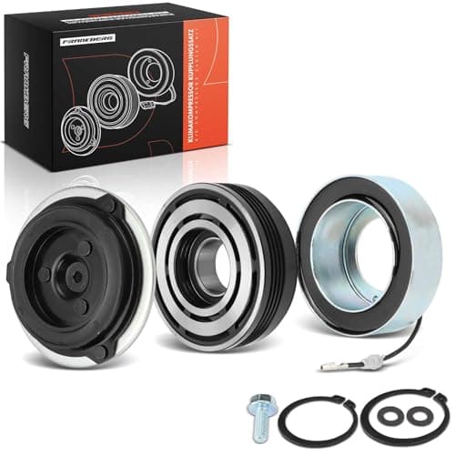 Image of Frankberg AC Compressor Clutch Kit Air Conditioning Compressor Clutch Compatible with X5 E70 Replace# 64529185143