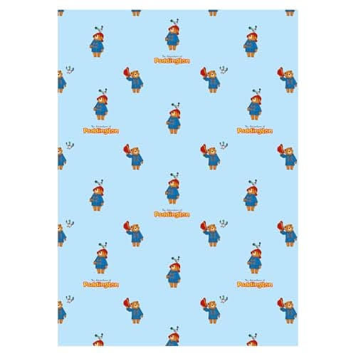 Image of Paddington Fleece Blanket – 100 x 150 cm Soft Polyester Throw Featuring Bear – Cozy & Warm, Fans, Machine Washable