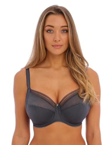 Image of Fantasie Fusion Full Cup Side Support Bra Slate Grey 34DD