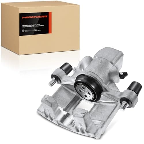 Image of Frankberg Brake Caliper Disc Brake Rear Right Cast Aluminium Compatible with M.i.n.i R50 R53 M.i.n.i Cabriolet R52 Replace# 34216763730