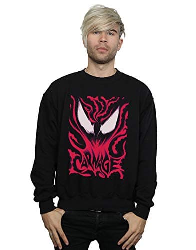 Image of Marvel Men's Venom Carnage Sweatshirt Black Large